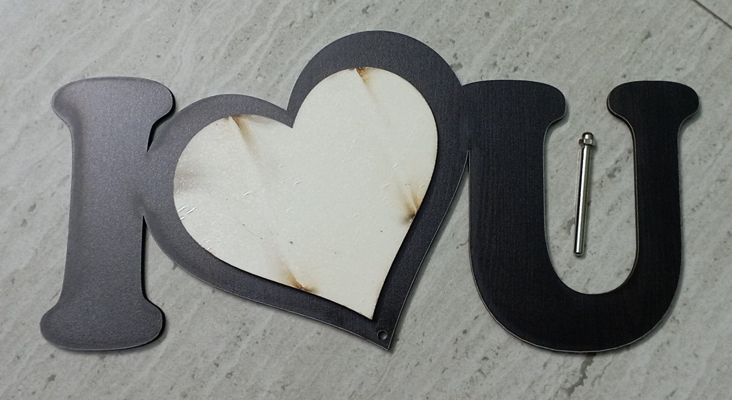 Wooden Love Frame