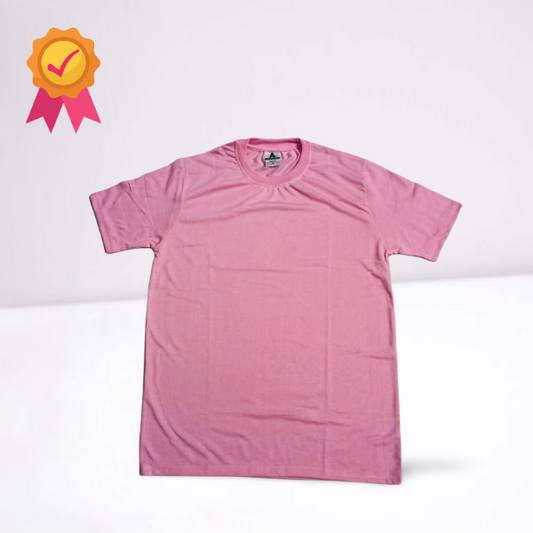 Baby Pink Cotton T-Shirt
