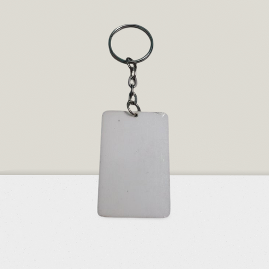 Wooden Double Sided Keychains