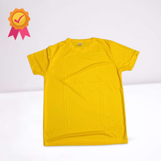 DryFit Yellow T-Shirts