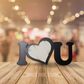 Wooden Love Frame